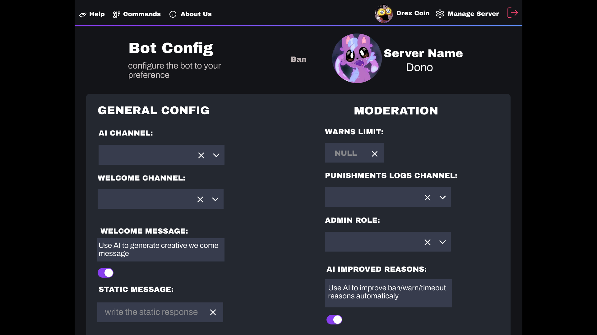 Bot feature 1